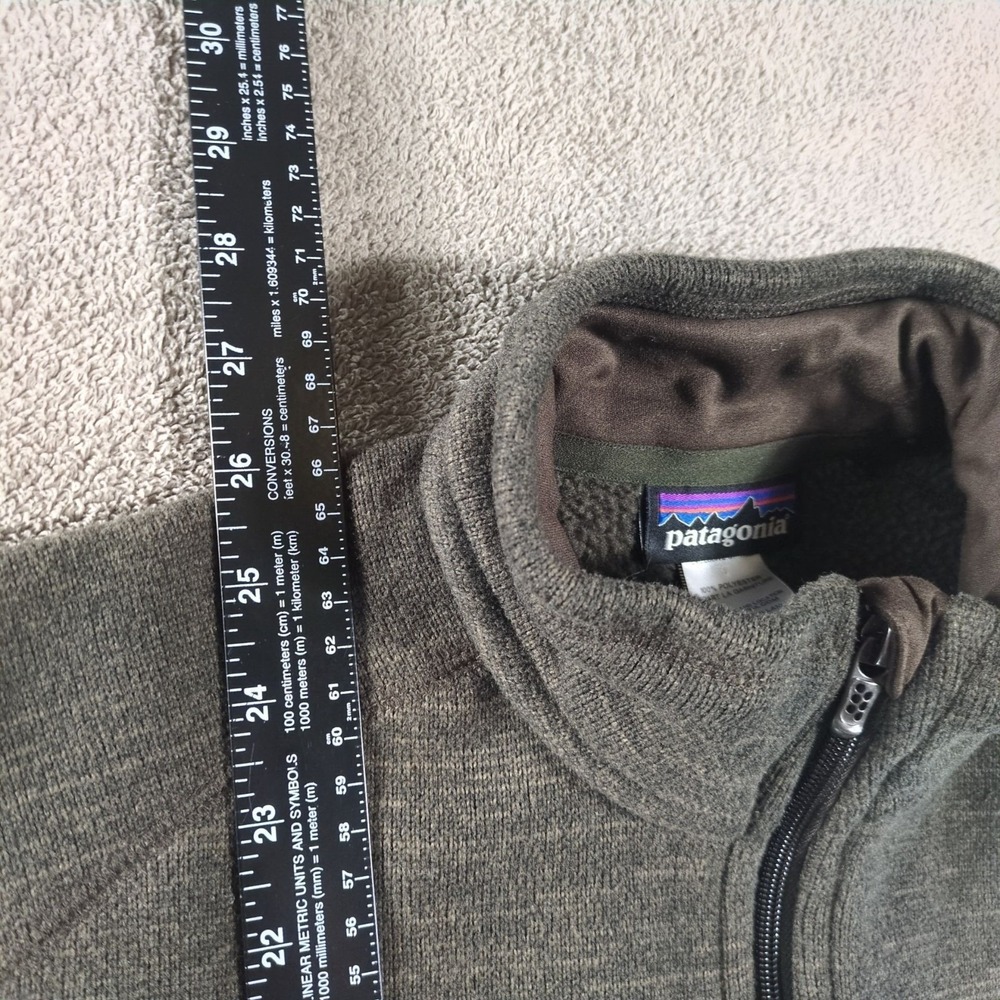 Patagonia Better Sweater Vest Full Zip Fleece Mens Medium Brown Pockets Outdoors - Picture 4 of 7